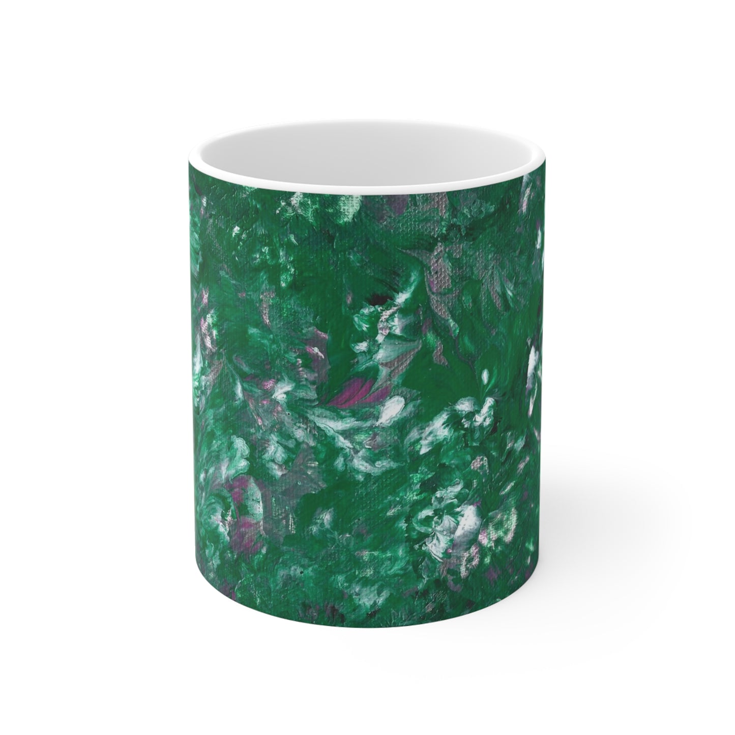 'Woodland Blooms' Abstract Mug 11oz