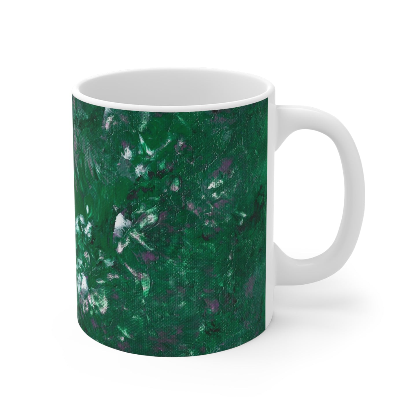 'Woodland Blooms' Abstract Mug 11oz