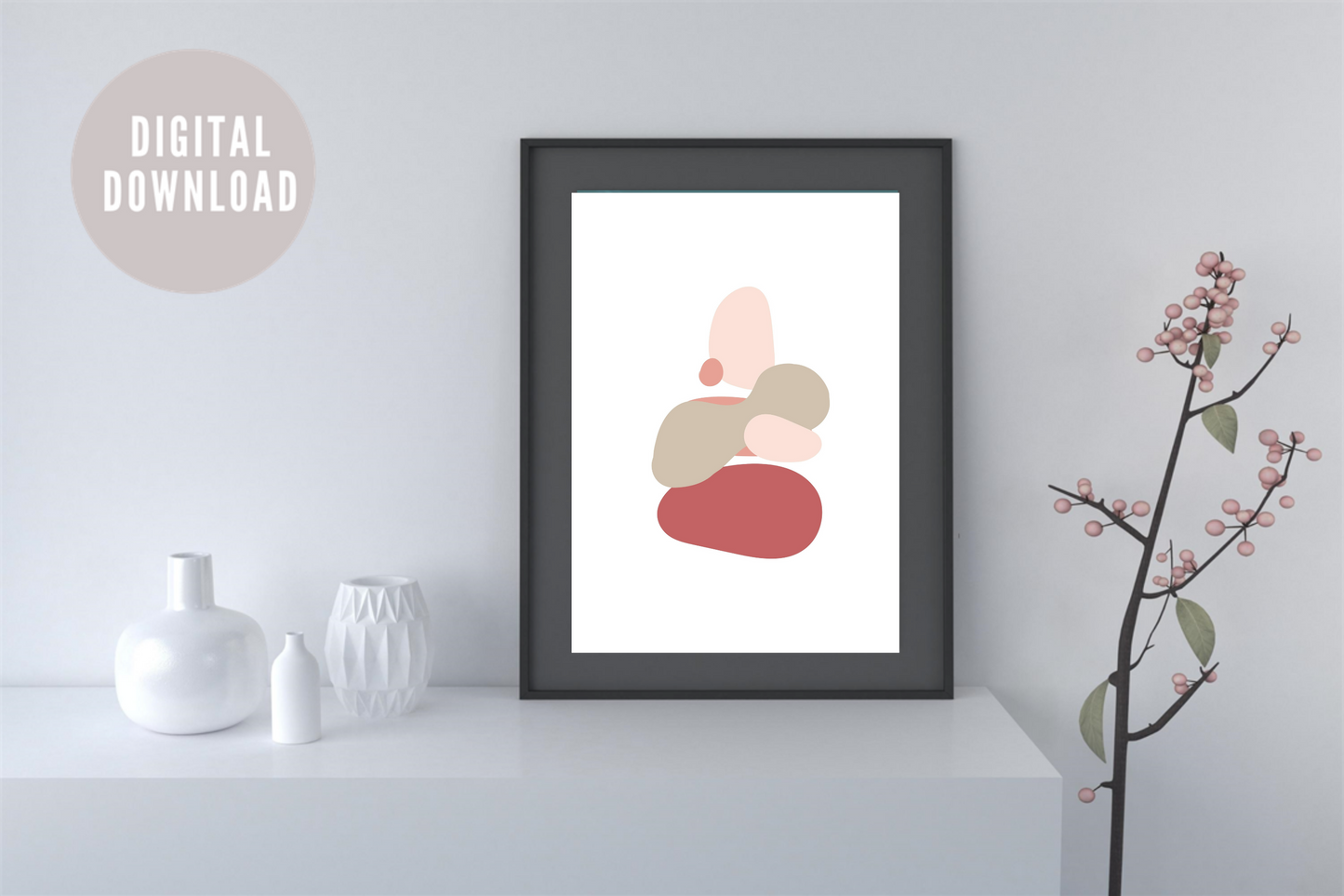Abstract Wall Art | Digital Download | Modern Art Print