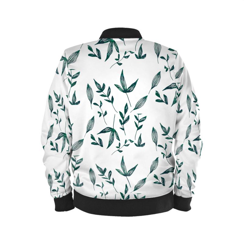 Botanical Design Men's Bomber Jacket