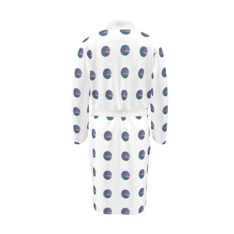 Abstract Planet Dressing Gown