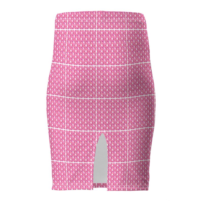 Pink XOXO Style Pencil Skirt