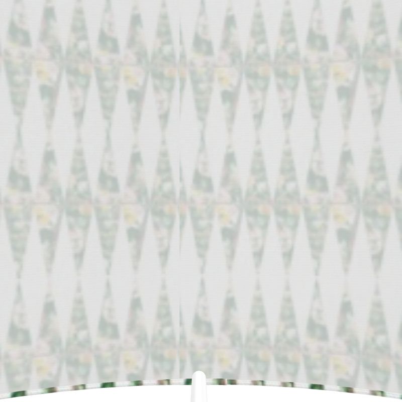 Lime green pattern Lamp shade