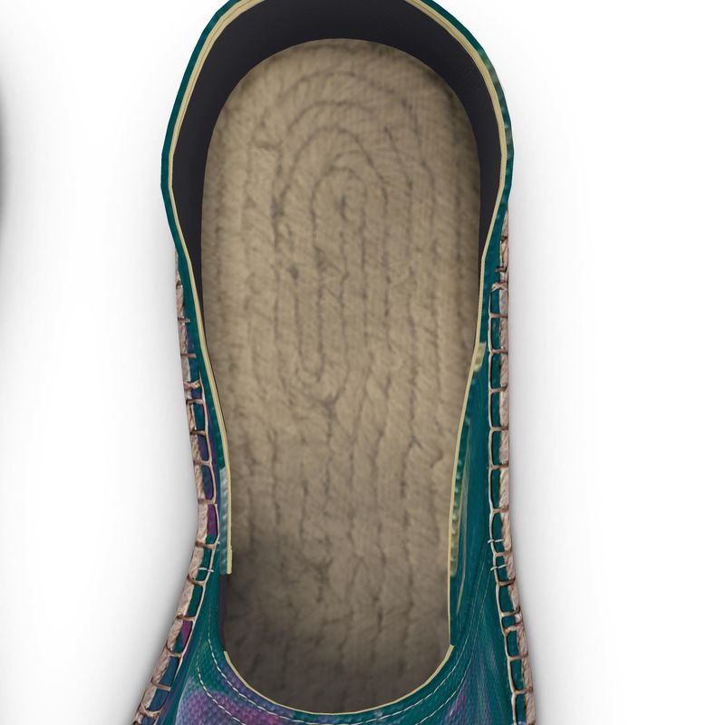 'Floral Utopia' Espadrilles