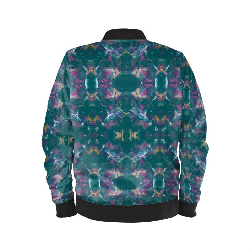 'Floral Utopia' Men's Bomber Jacket