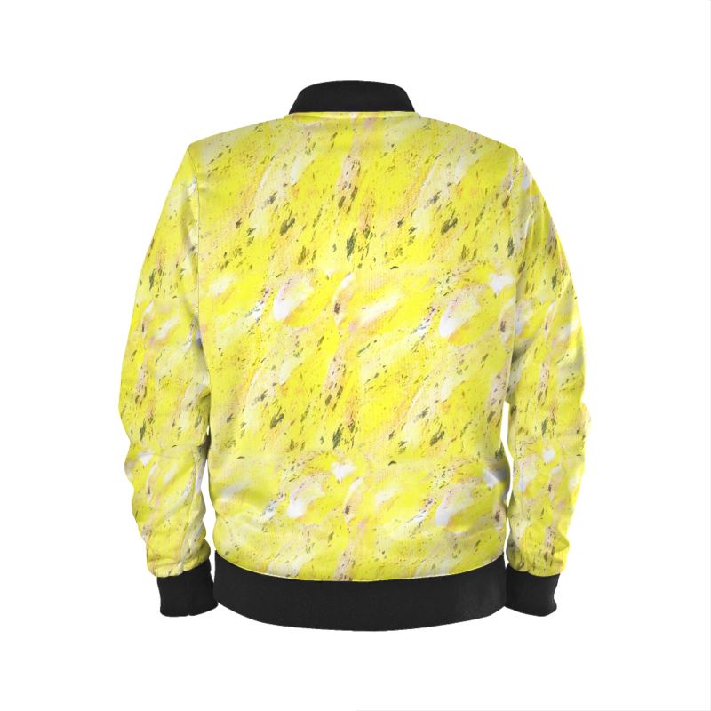 'Citrus Camouflage' Men's Bomber Jacket