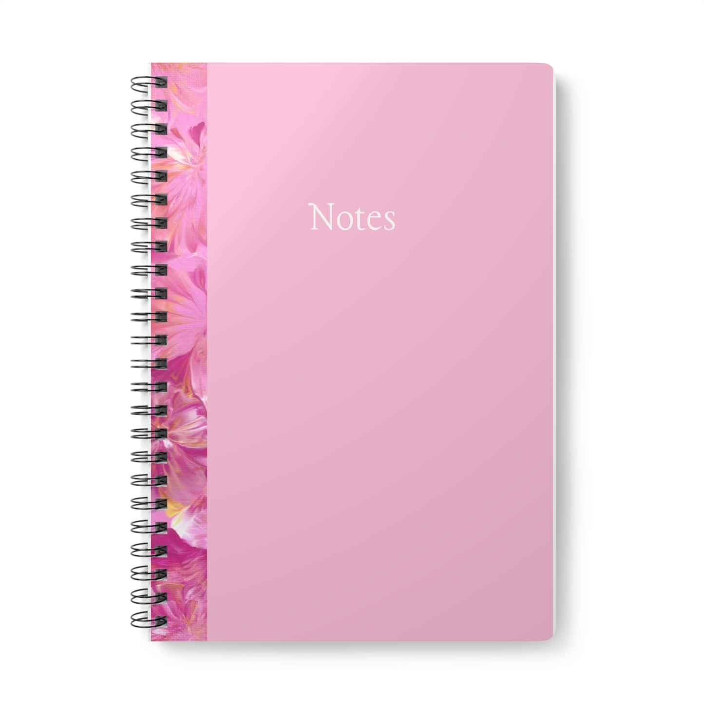 'Summer Blooms' Wirobound Softcover Notebook, A5