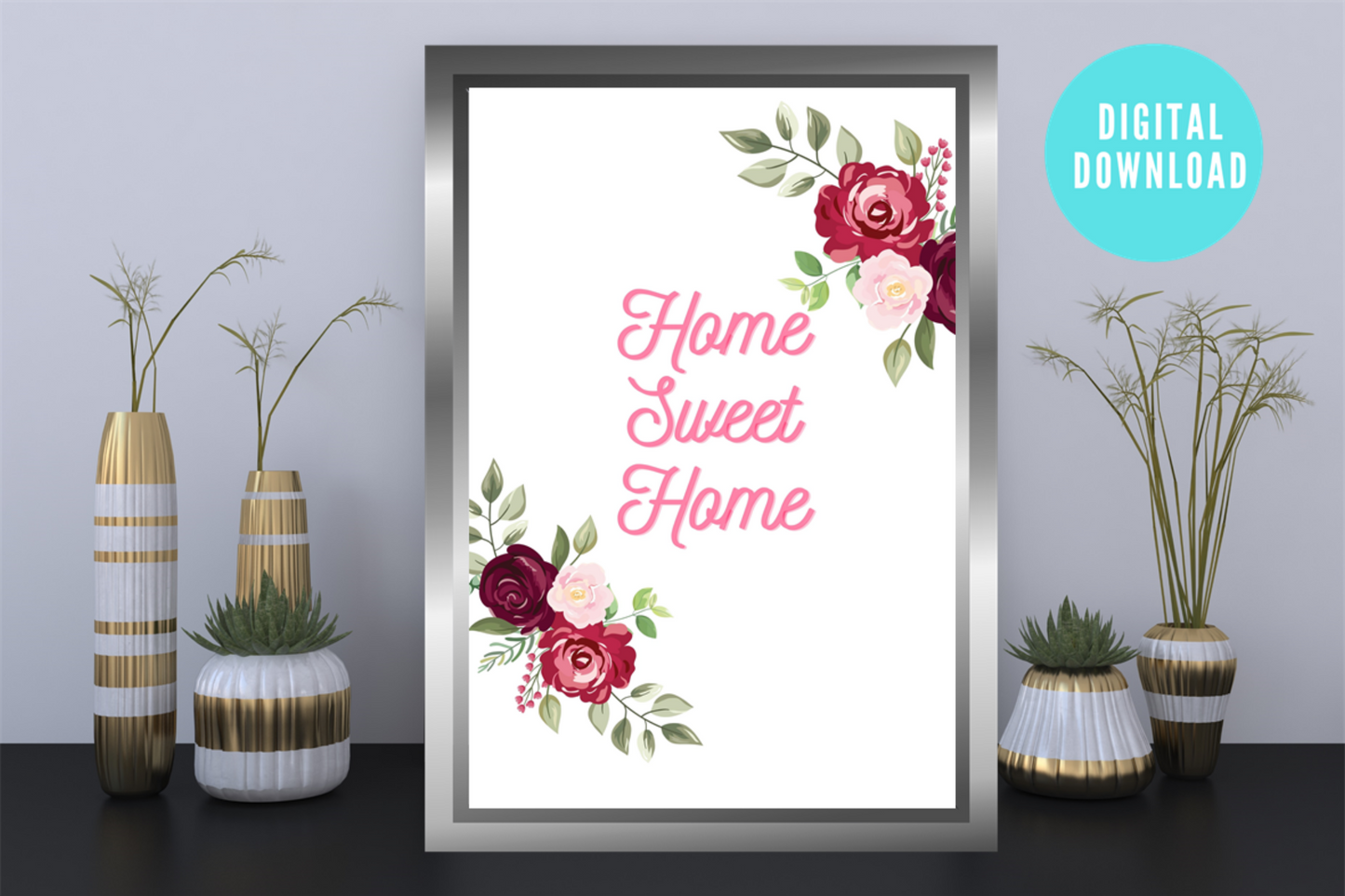 Home Sweet Home Wall Print | Digital Download
