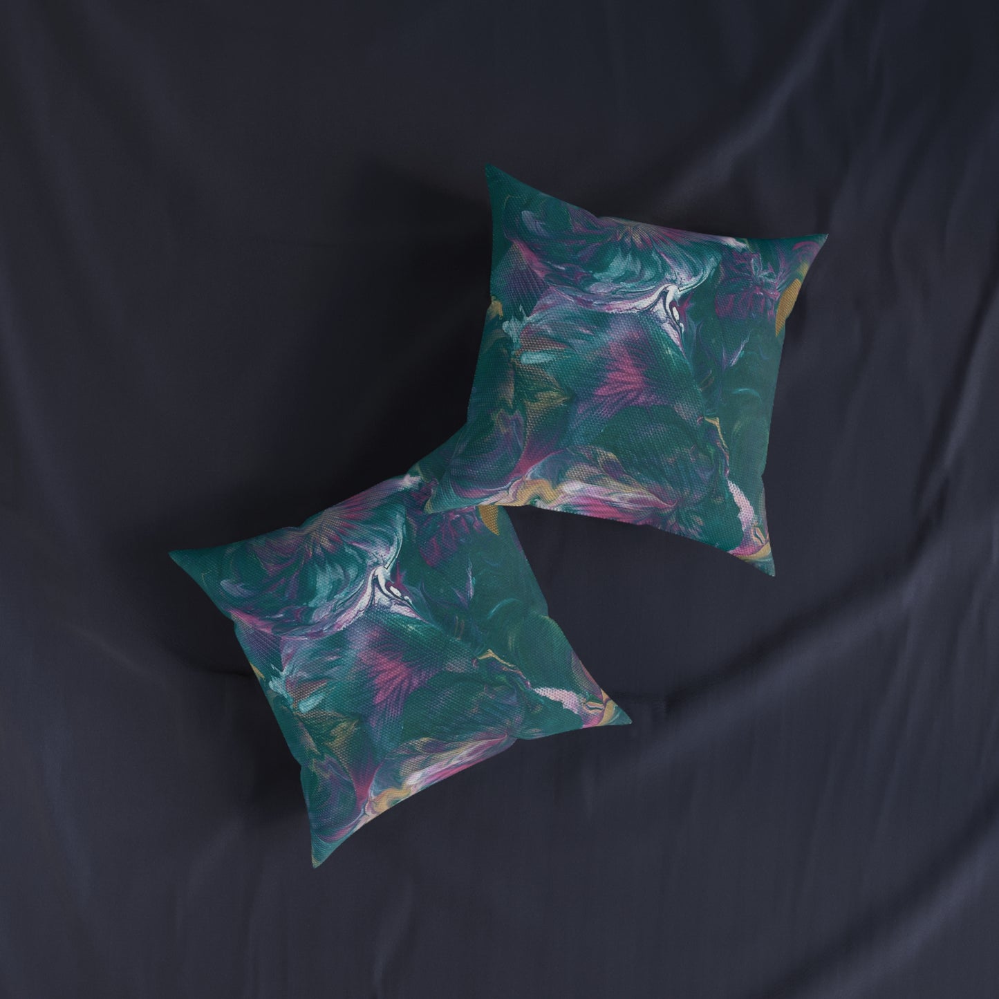 'Floral Utopia' Cushion / Square Pillow