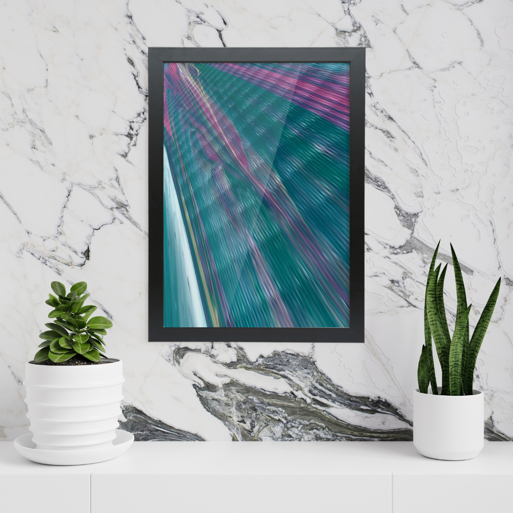 'Futuristic' Abstract Wall Art