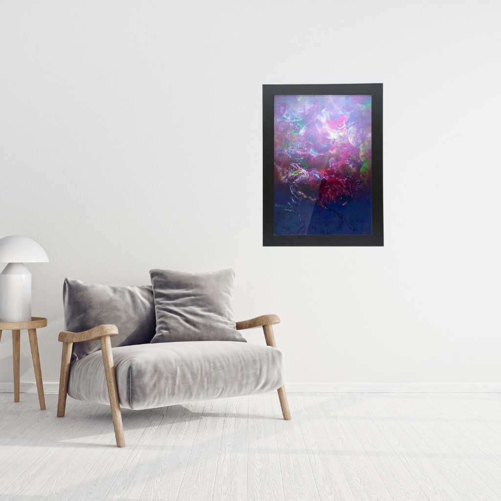 'Plum Trees' Abstract Wall Art