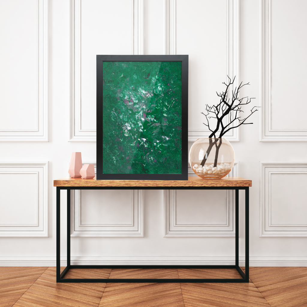 'Woodland Blooms' Abstract Wall Art