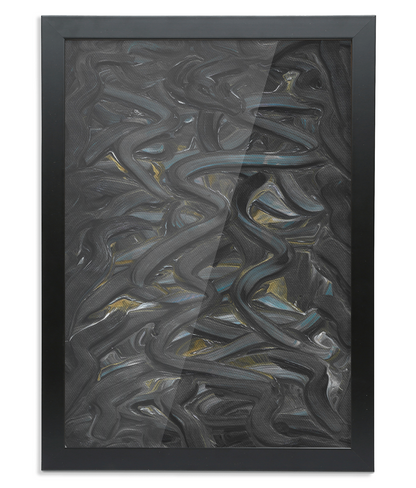 'Roads' Framed A2 Abstract Giclée Fine Art Print