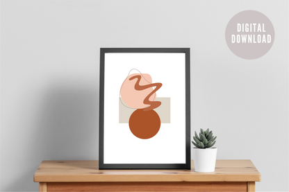 Modern Abstract Art | Digital Download Print