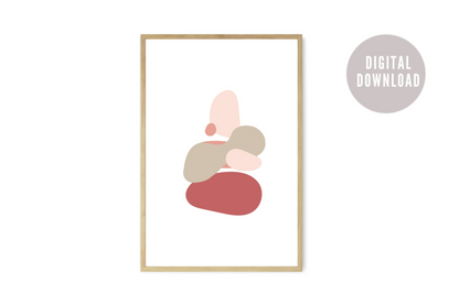 Abstract Wall Art | Digital Download | Modern Art Print