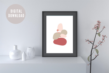 Abstract Wall Art | Digital Download | Modern Art Print