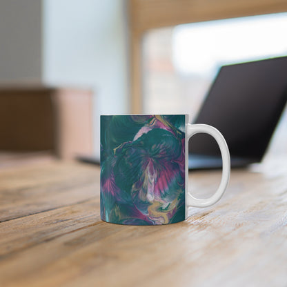 'Floral Utopia' Mug 11oz