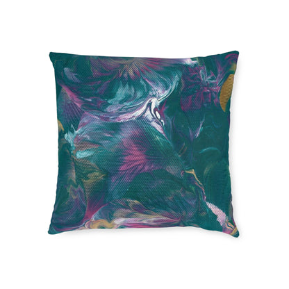 'Floral Utopia' Cushion / Square Pillow