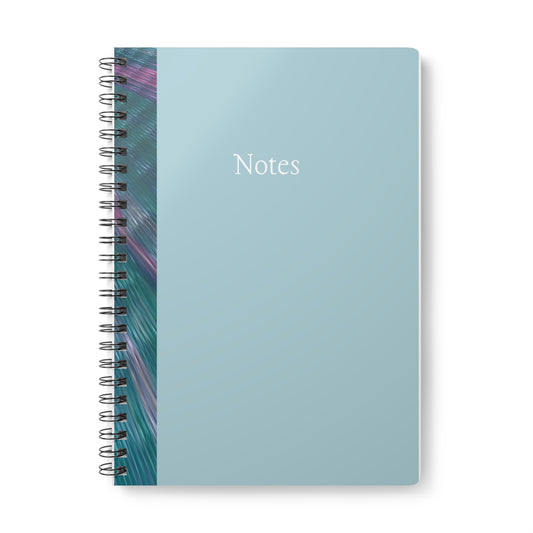 'Futuristic' Wirobound Softcover Notebook, A5