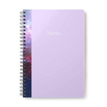 'Plum Trees' Wirobound Softcover Notebook, A5