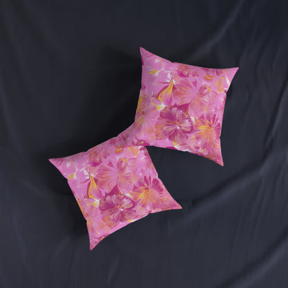 'Summer Blooms' Cushion / Square Pillow