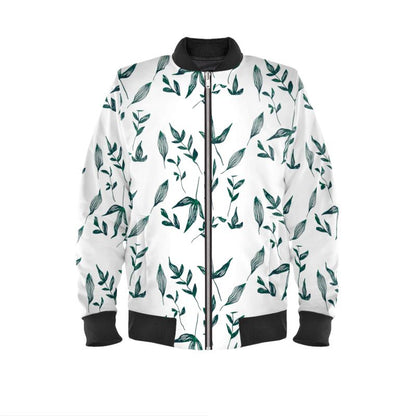 Botanical Design Men's Bomber Jacket