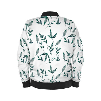 Botanical Design Men's Bomber Jacket