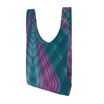 Futuristic Design Shopping Tote Bag