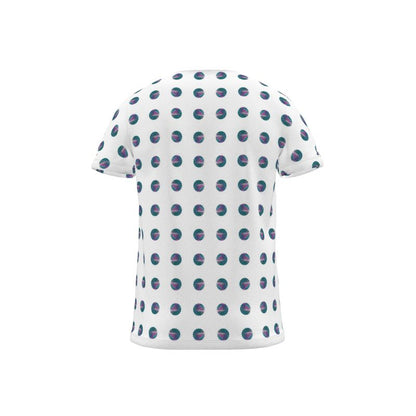 Abstract Teal Men's T-Shirt