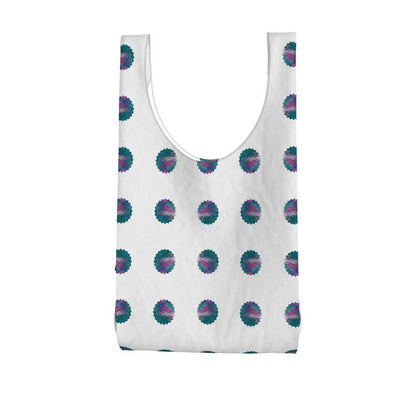 Abstract Planet Shopping Tote Bag