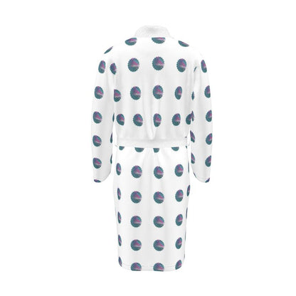 Abstract Planet Dressing Gown