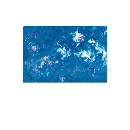 'Crashing Waves' Abstract Canvas Art 40X60 cm