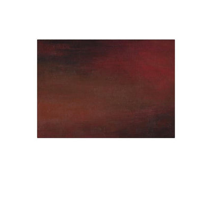'Red Desert' Abstract Canvas Art 50X70 cm