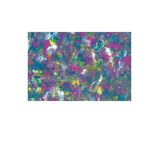 'Flower Show' Abstract Canvas Art 40x60 cm
