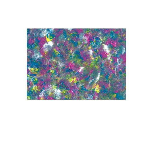 'Flower Show' Abstract Canvas Art 50x70 cm
