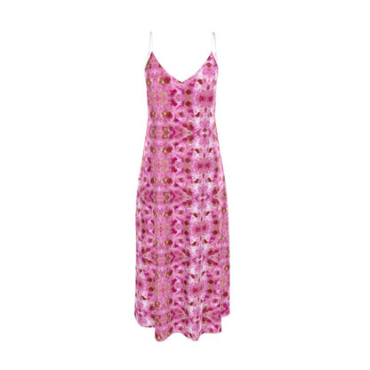 'Petunias' Slip Dress