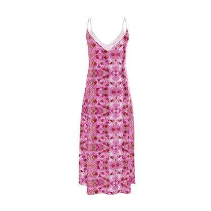 'Petunias' Slip Dress