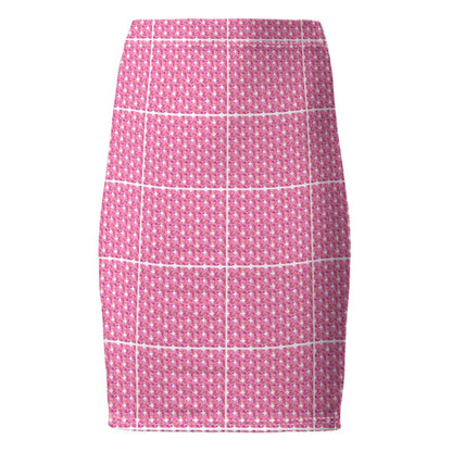 Pink XOXO Style Pencil Skirt