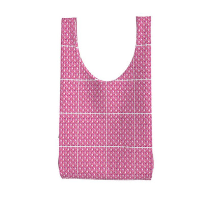 Pink xoxo style Shopping bag