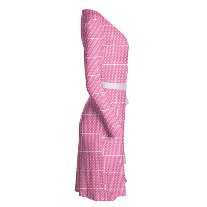 Pink XOXO Style Wrap Dress