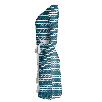 Teal xoxo style Wrap Dress