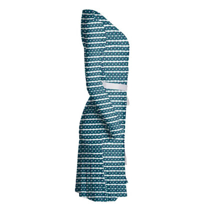 Teal xoxo style Wrap Dress