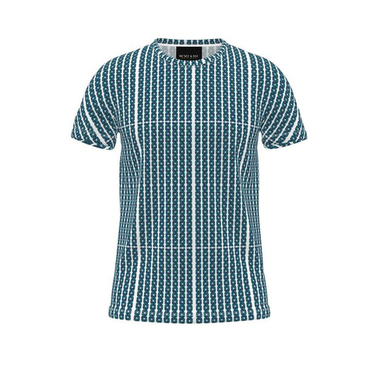 Teal xoxo style Men's T Shirt