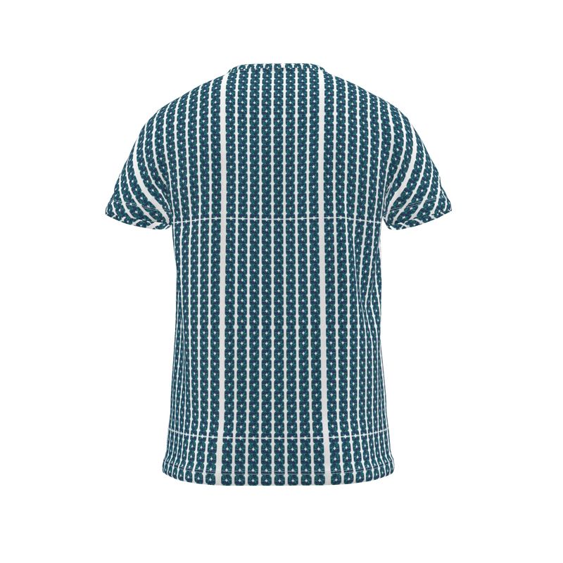 Teal xoxo style Men's T Shirt