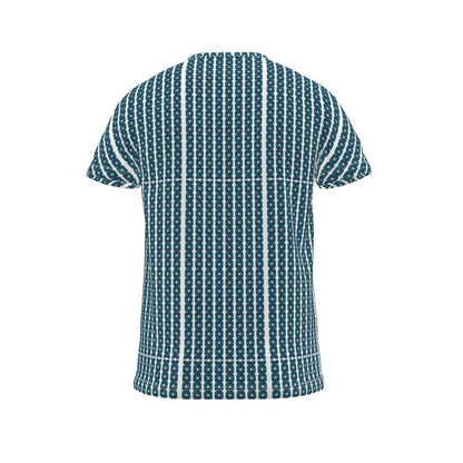 Teal xoxo style Men's T Shirt