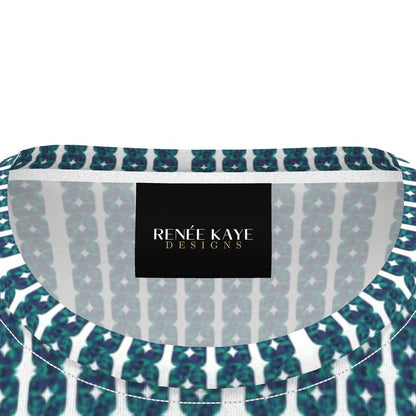 Teal xoxo style Men's T Shirt