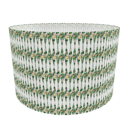 Lime green pattern Lamp shade