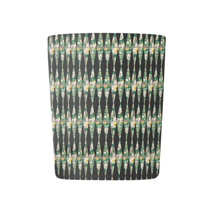Lime Green Pattern Candle Holder