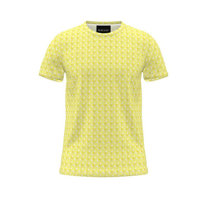 Yellow xoxo style Men's T Shirt