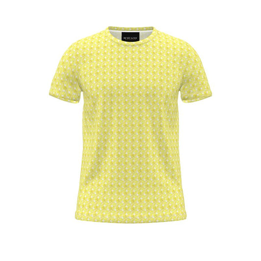 Yellow xoxo style Men's T Shirt